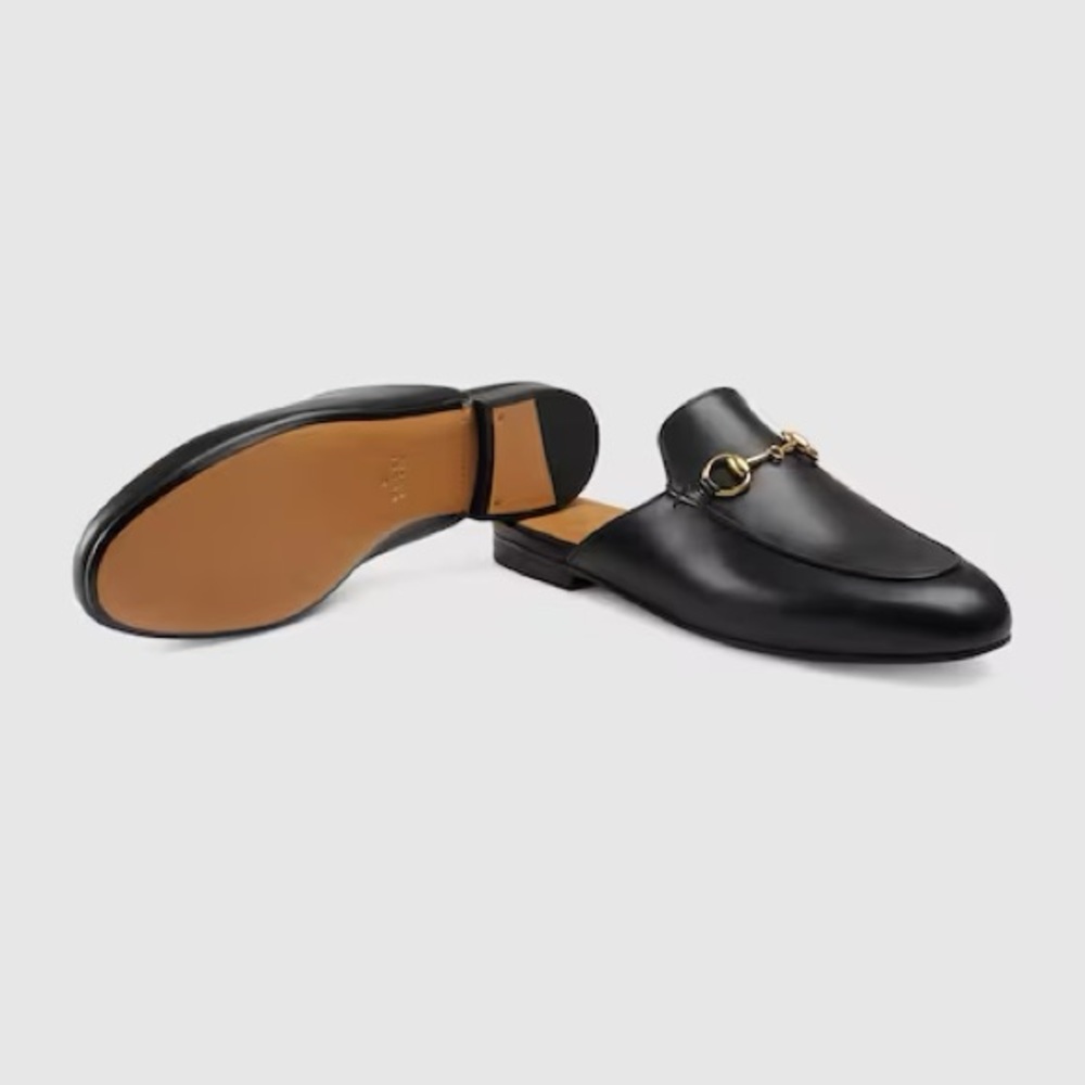 GUCCI Princetown Leather Slipper